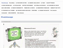 Tablet Screenshot of dessins-de-pinatel.fr